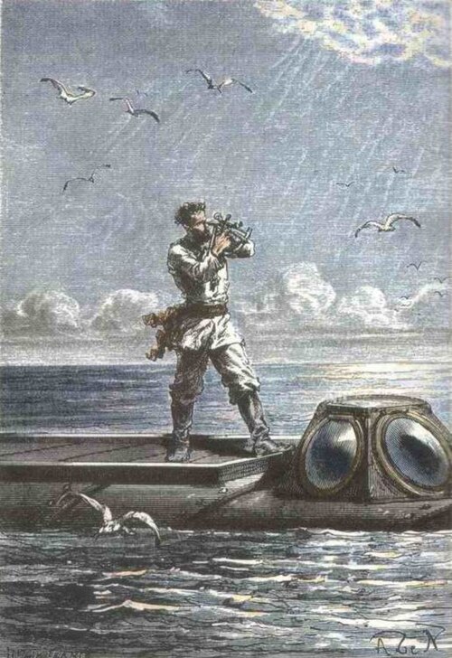 Jules Verne and the Machine That Dreams the World
