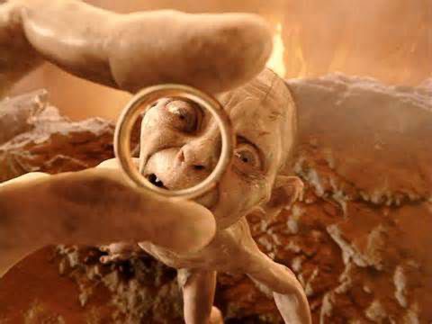 Gollum at the Gate of Eden.