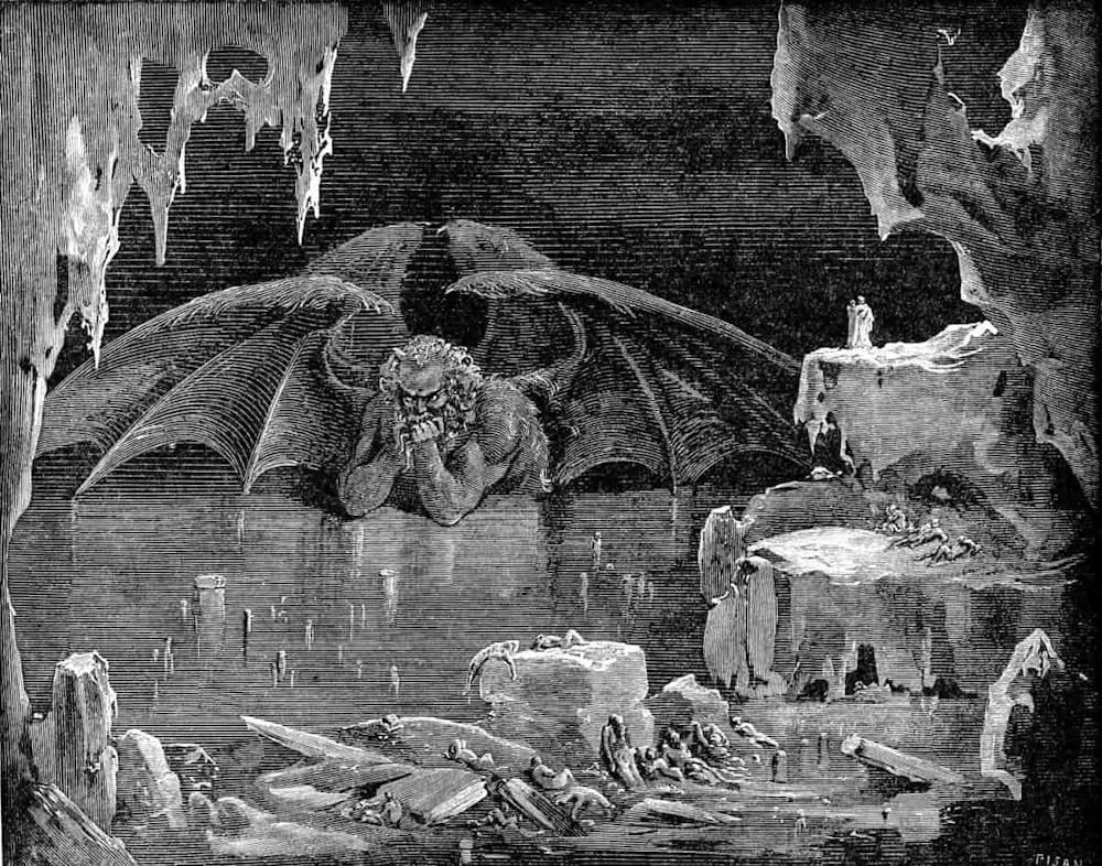 Earth as Cocytus
