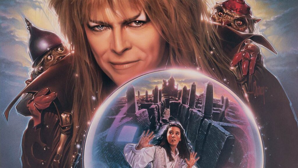Labyrinth promotional artwork, The Jim Henson Company and Sony Pictures Entertainment.