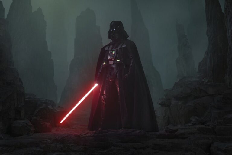 Official StarWars.com image of Darth Vader.