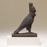Horus falcon figure, 664–30 BCE.