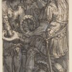 Alexander Cutting the Gordian Knot, Study for a Fresco in the Castel Sant'Angelo, Rome, 1501–47